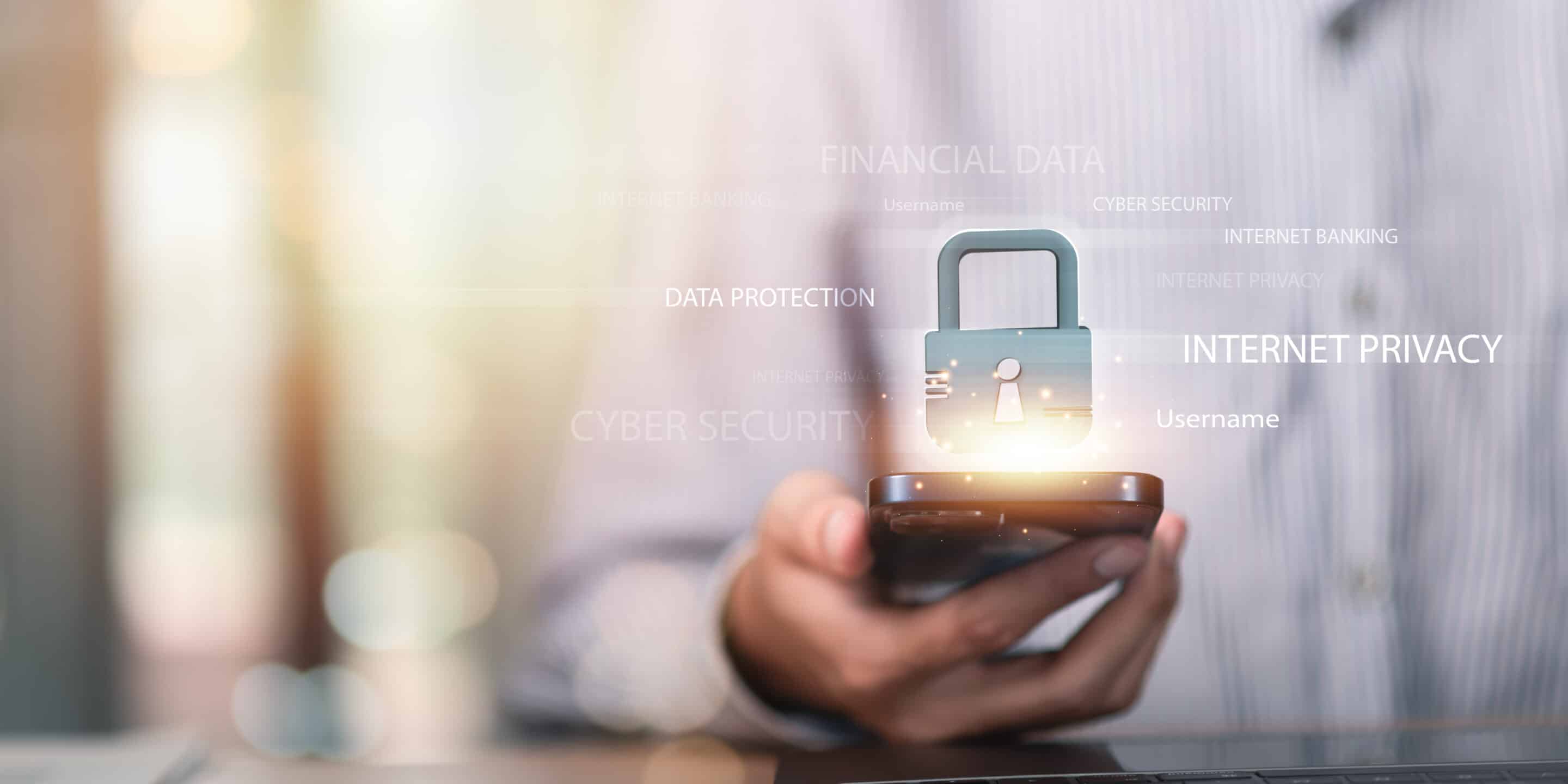 Data Protection Concept And Secure Internet Security Access ,cyb